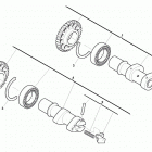 TC 449 Intake-exhaust camshaft