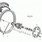 WR-WR USA 250-WR-WR USA 300 Переднее колесо
