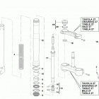 TE 449-TE 511 Front fork assembly 2  /  2