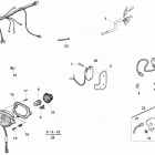WR-WR USA 250-WR-WR USA 300 Main wiring harness, electrical parts(wr 250-wr 30...