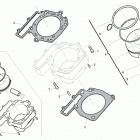 TE 449-TE 511 Cylinder, piston