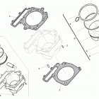 TE 449-TE 511 Cylinder, piston