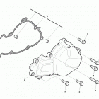 TXC 449-TXC 511 L.h. half crankcase