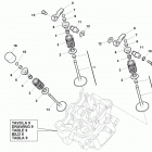 TE 449-TE 511 Inlet-exhaust valve
