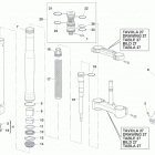TC 449 Front fork assembly 2  /  2