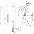 WR 125-CR 125 Front fork assembly(wr 125)