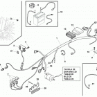TXC 449-TXC 511 Main wiring harness, electrical parts