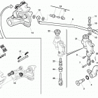TXC 449-TXC 511 Rear hydraulic brake