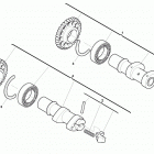 TE 449-TE 511 Intake-exhaust camshaft