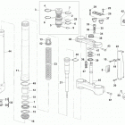 WR 125-CR 125 Front fork assembly(cr 125)