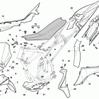 TXC 449-TXC 511 Panel, fenders, seat