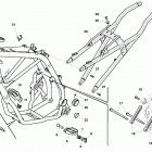 TC 449 Frame, foot rests