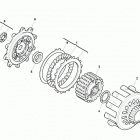 TE 449-TE 511 Сцепление