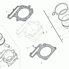 TXC 449-TXC 511 Cylinder, piston
