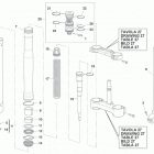 TXC 449-TXC 511 Front fork assembly 2  /  2