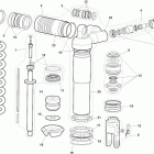 WR 125-CR 125 Задний амортизатор