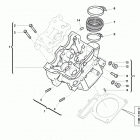 TE 449-TE 511 Cylinder head 1  /  2