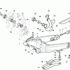TE 449-TE 511 Rear swing arm
