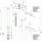 TXC449 - TXC511 Front fork assembly 2  /  2
