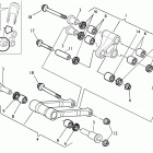 WR 125-CR 125 Rear suspension linkage (wr 125-cr 125-cr u.s.a. 1...
