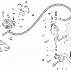 CR 65 Rear hydraulic brake