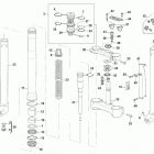 TE-TXCi-TC 250-TE 310 Front fork assembly (txci-tc 250)
