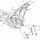 WR-WR USA 250-WR-WR USA 300 Frame, foot rests