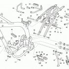 TE-SMS 630 Frame, foot rests