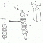 WRE 125 - SMS 125 Задняя подвеска