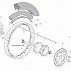 CR-SM 50 Rear wheel (sm 50)