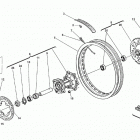 TE-SMS 630 Заднее колесо