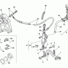 WR-WR USA 250-WR-WR USA 300 Rear hydraulic brake