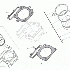 SMR 449 - SMR 511 Cylinder, piston