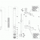 TE 449 - TE 511 Front fork assembly 2  /  2