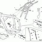 TE-TXCi-TC 250-TE 310 Frame, foot rests