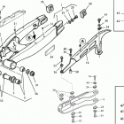 WR 125-CR 125 Swing arm (wr 125-cr 125-cr u.s.a. 150)