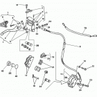 WR 125-CR 125 Front hydraulic brake (wr 125-cr 125-cr u.s.a. 150...