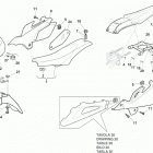 WRE 125 - SMS 125 Side panel, fenders, seat hermunen (sms 125)