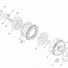 CR 65 Clutch, primary drive