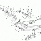 TXC449 - TXC511 Rear swing arm