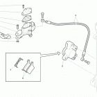 CR-SM 50 Front hydraulic brake
