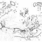 TE-TXCi-TC 250-TE 310 Main wiring harness, electrical parts (te 250 - te...