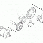 TXC449 - TXC511 Start motor