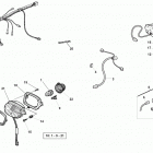 WR 125-CR 125 Main wiring harness, electrical parts (wr 125-cr 1...