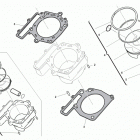 TE 449 - TE 511 Cylinder, piston