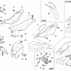 TE-TXCi-TC 250-TE 310 Panel, fenders, seat