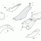 CR-SM 50 Panel, fenders, seat