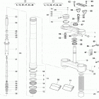 WR 125-CR 125 Front fork assembly (wr 125)