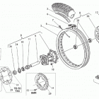 TC 450 - TXC 450-510-TE 310-450-510-SMR 450-510 Заднее колесо