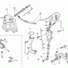 WR 125-CR 125 Rear hydraulic brake